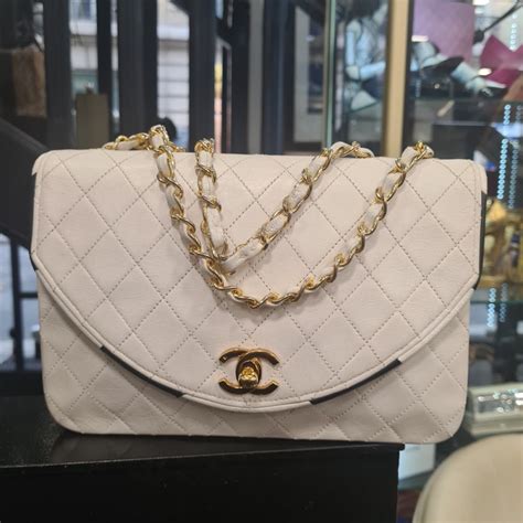 sac chanel blanc occasion